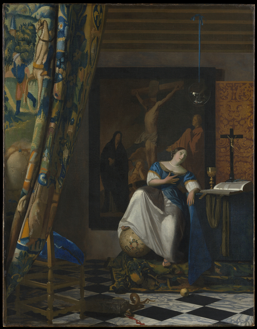 Vermeer, Allegory of the Catholic Faith